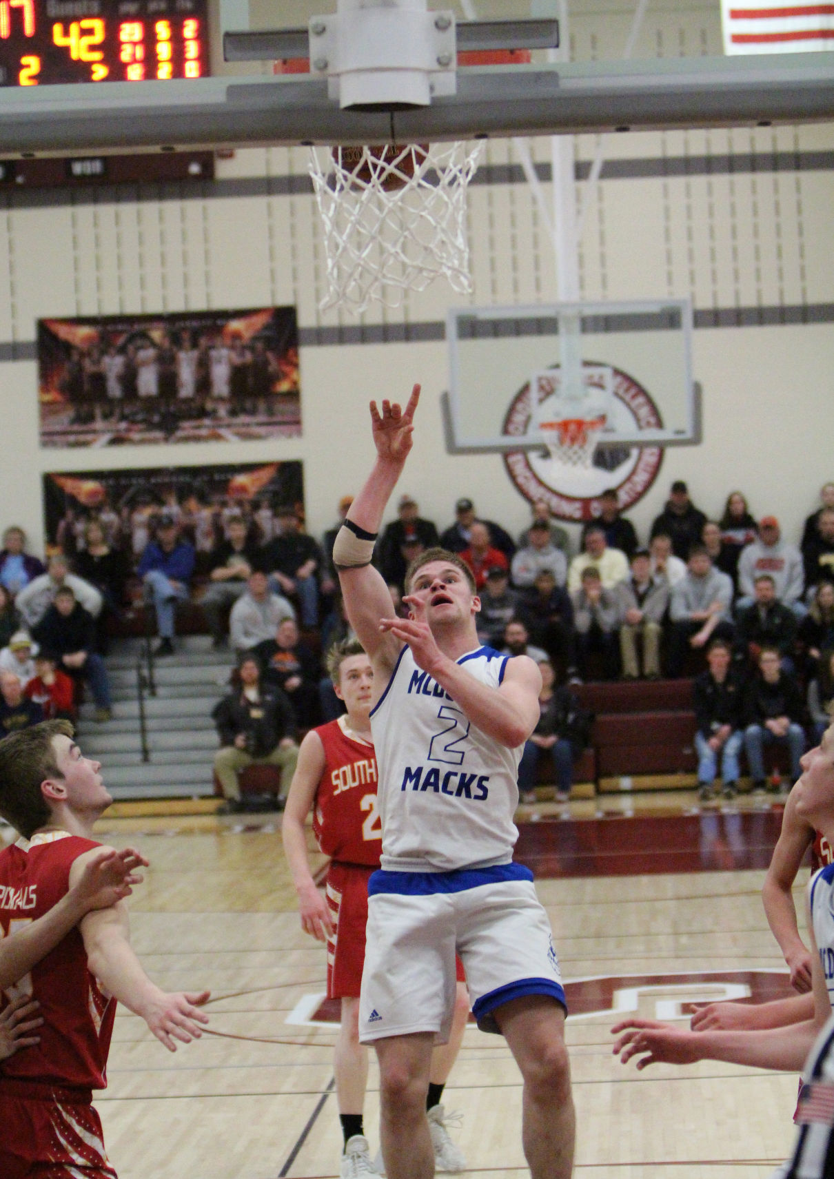 McDonell boys basketball vs South Shore at Spooner 3-10-18